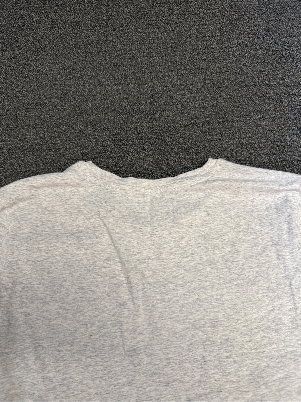 Lululemon Organic Cotton Crewneck Long-Sleeve Shirt in Heathered Light Grey - Picture 6 of 8